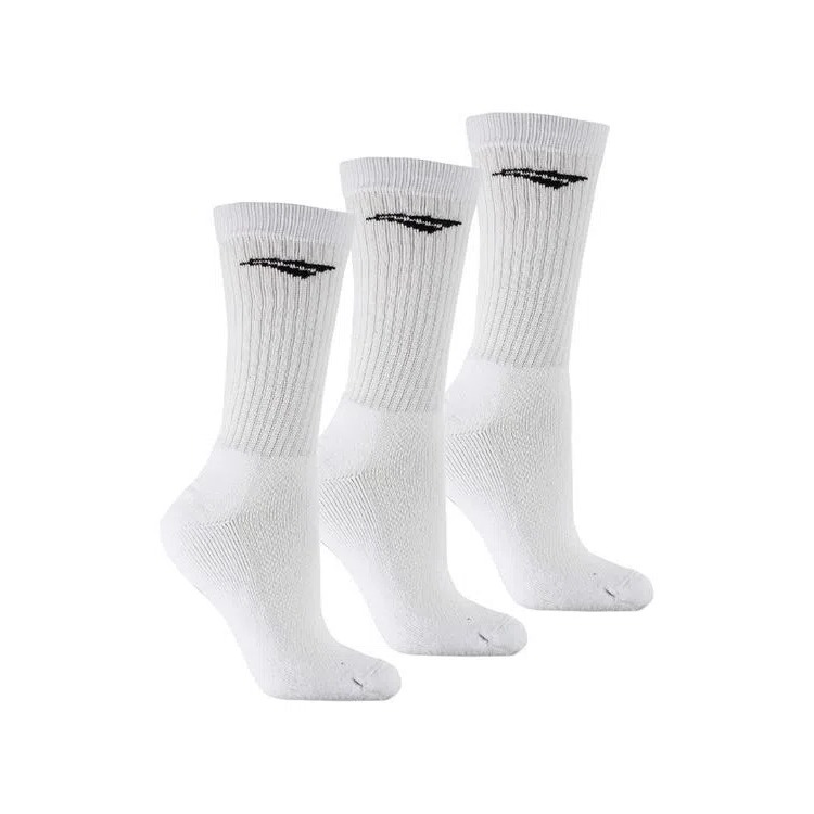 Media Deportiva Caño Alto x 3 Pares Blanco